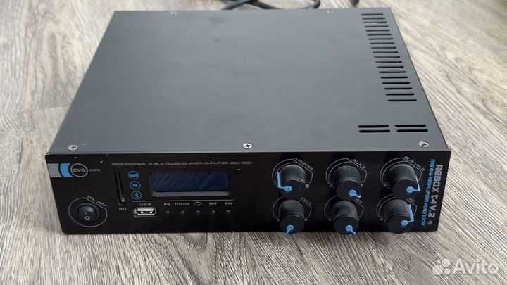 Профессиональный микшер усилитель Rebox t4