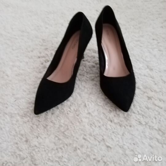 Балетки натуральная замша