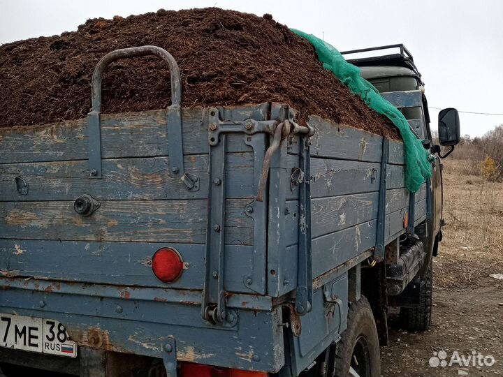 Навоз земля перегной песок