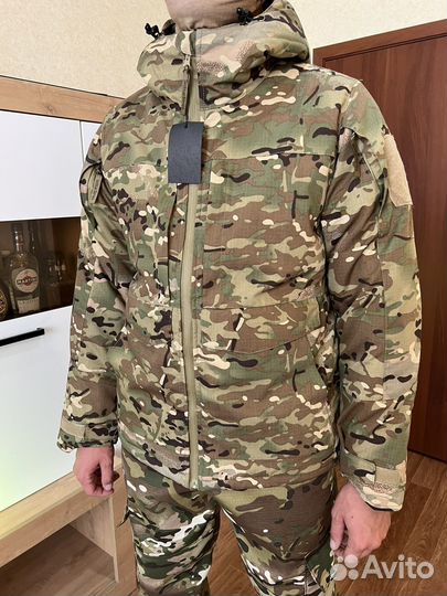 Куртка зимняя тактическая бушлат мультикам