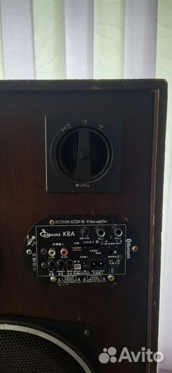 Колонки радиотехника S90, блютуз колонка