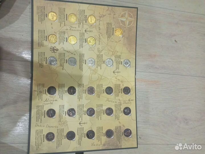 Коллекция Монет из Пятёрочки в месте с Альбомом