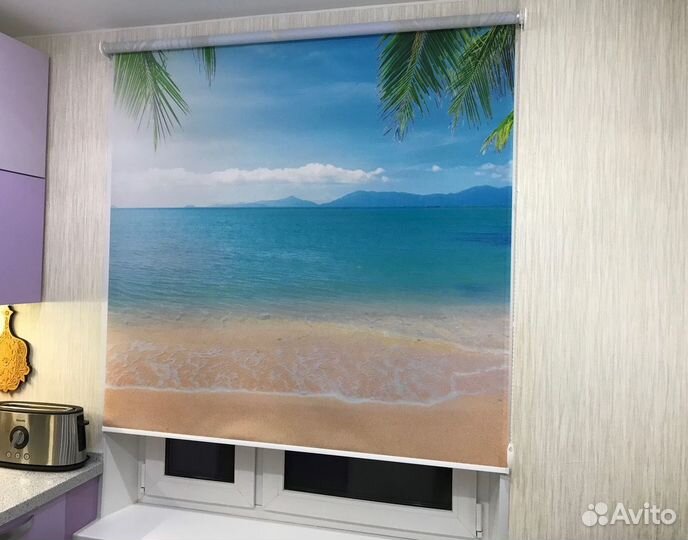 Рулонные шторы с фотопечатью