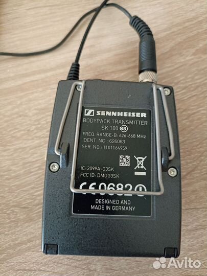 Петличная радиосистема sennheiser