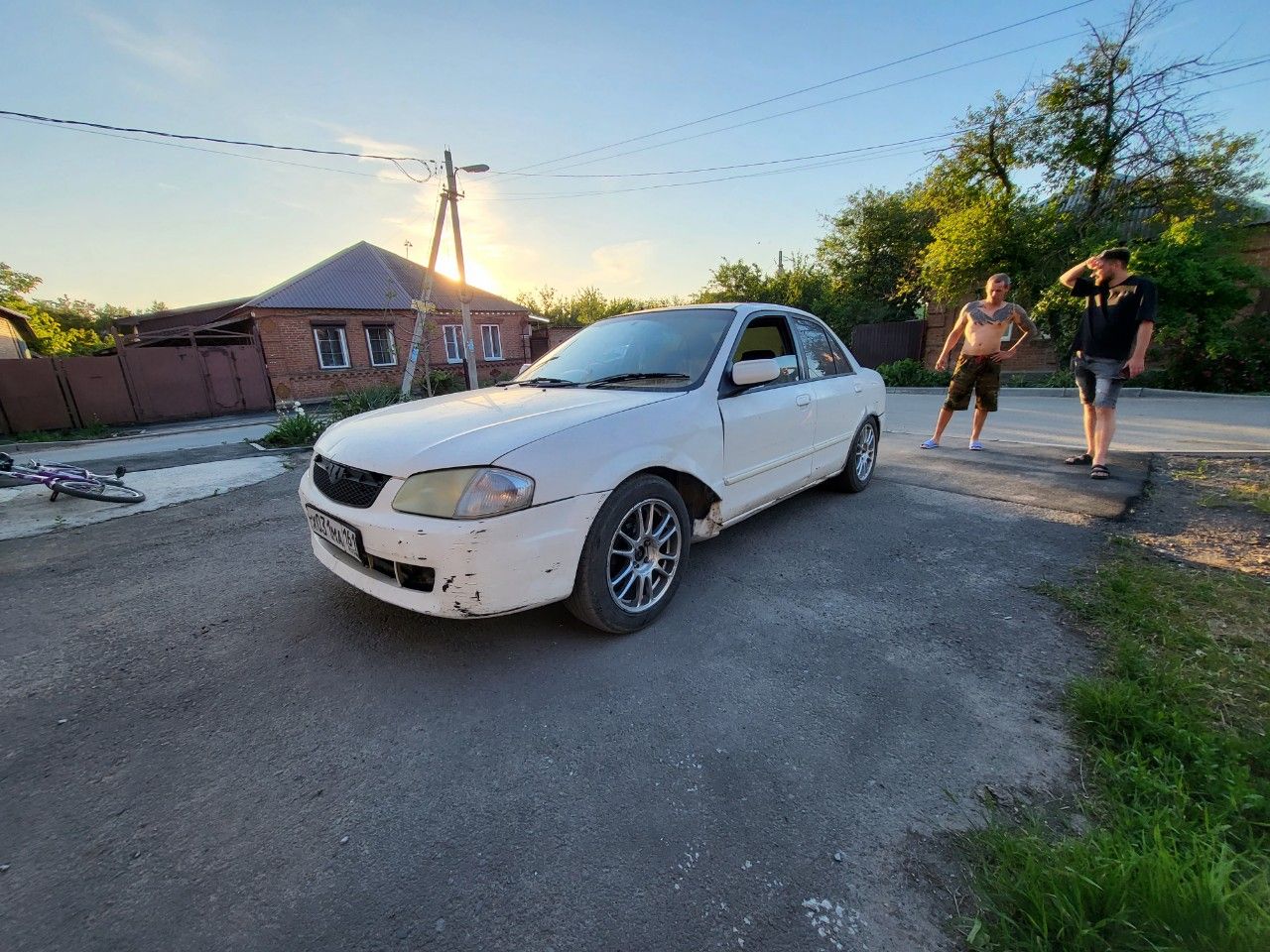 Mazda Familia: фото из отзыва