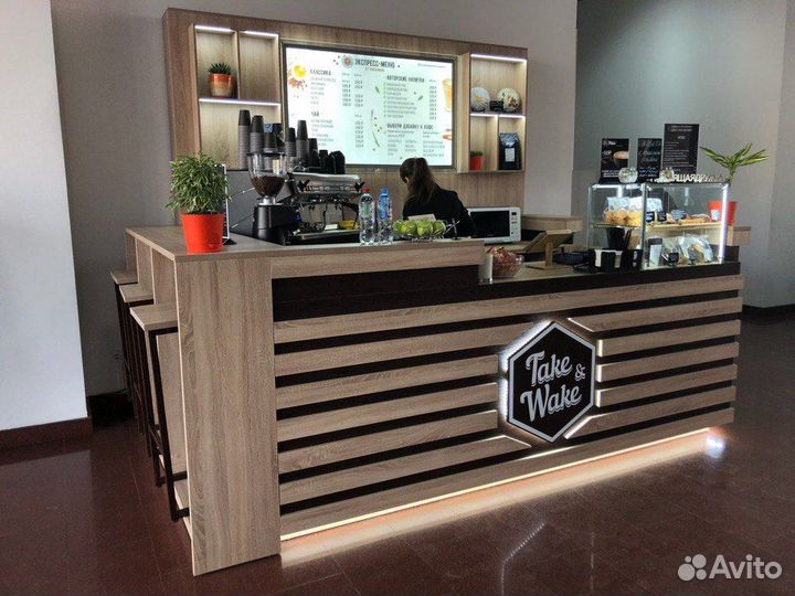 Барная стойка для кофейни