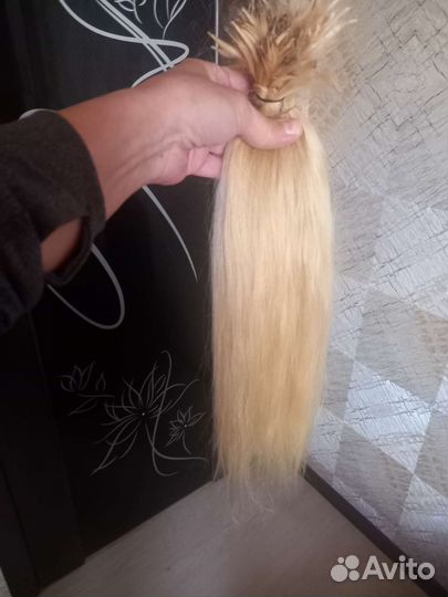 Волосы для наращивания бу 45см