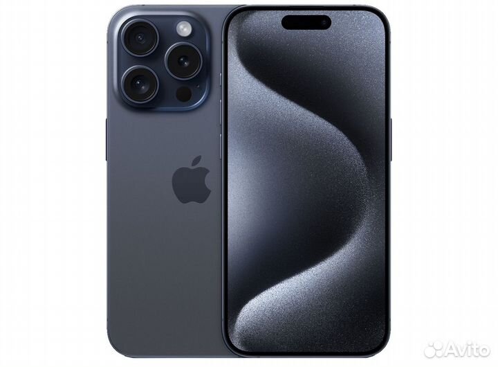 Apple iPhone 15 Pro 256Gb dual SIM Синий титан