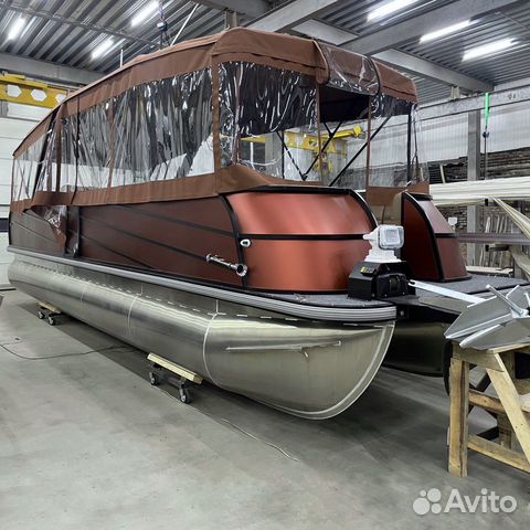 Понтонный катамаран моторный BRO 9.5