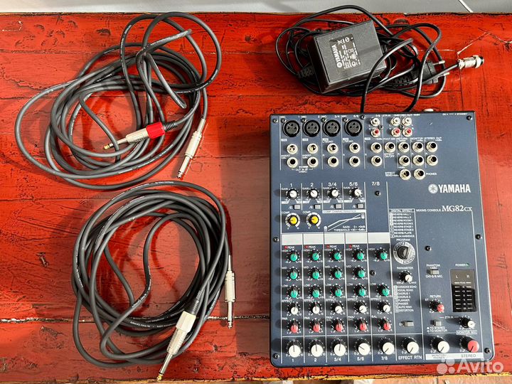 Yamaha mg82cx микшерный пульт