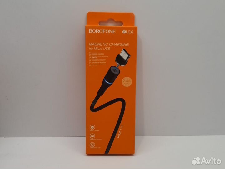 Кабель магнитный micro USB новый