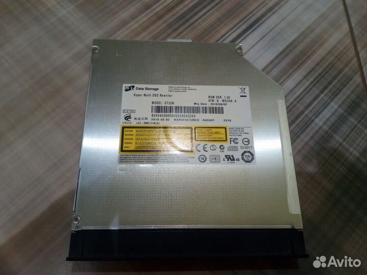 Привод HL Hitachi-LG DVD для ноутбука