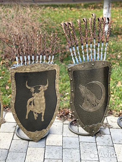 Щит подарочный/ подставка под шампуры