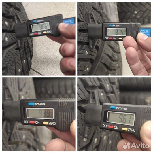 Комплект колес Subaru XV 225/55 18 зима шипы