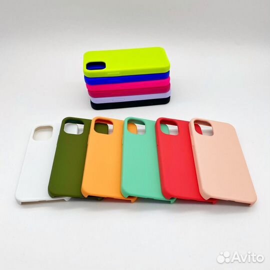 Чехол Silicone Case iPhone 12 все модели