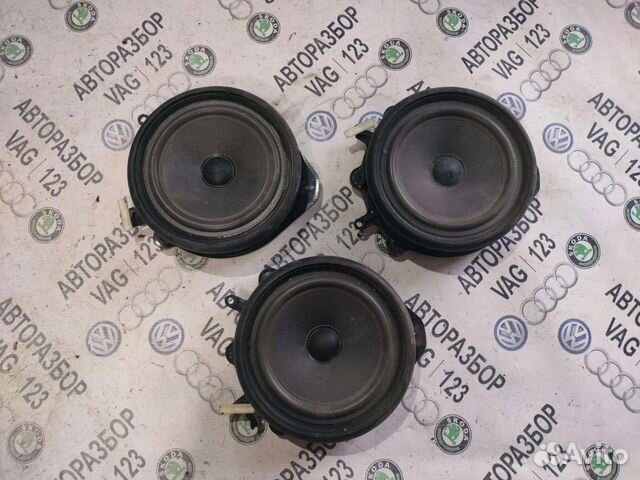 Штатные динамики Audi A4 B7