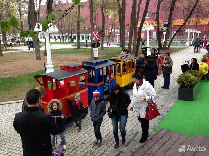 Аренда аттракциона паровозика Wattman на праздник