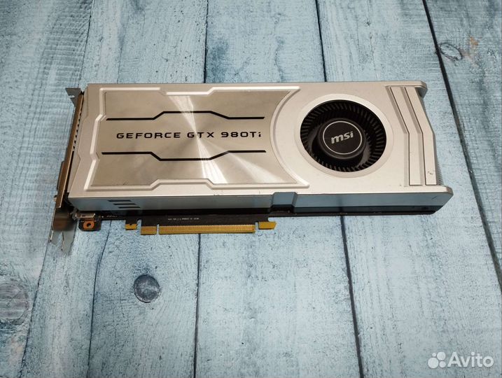 Видеокарта MSI GTX 980 TI 6gb