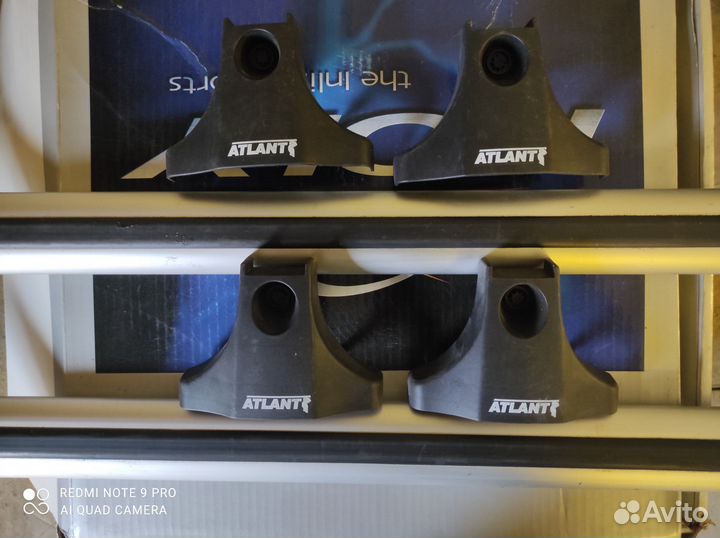 Багажник Атлант на крышу toyota corolla 150