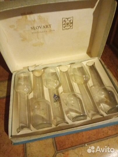 Стопки-мензурки для вина Чехословакия. торг