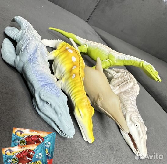 Фигурки DeAgostini Морские динозавры и Ко макси