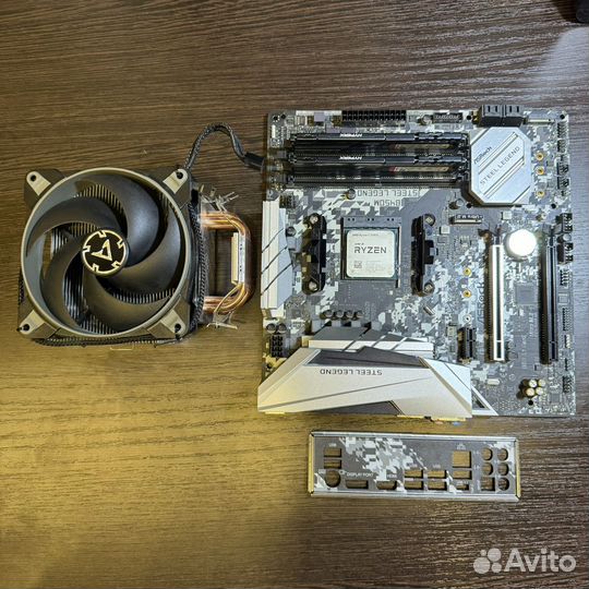 Игровой комплект Ryzen 7 3700X + B450M + 32Гб