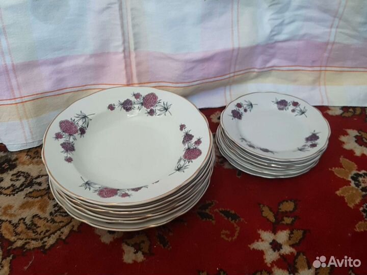 Сервиз,посуда ссср, винтаж, Блюдо Кузнецова