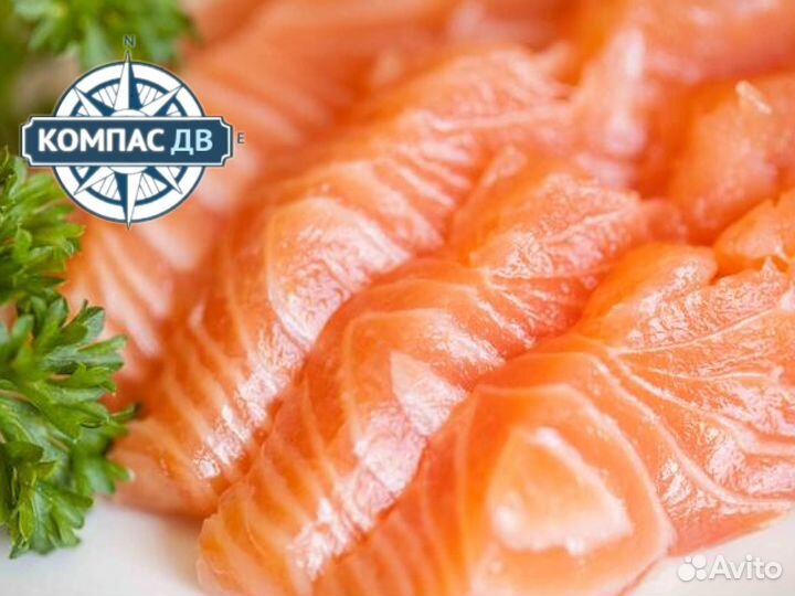 Филе лосося свежемороженая