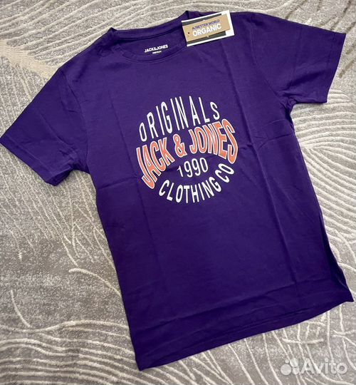 Мужские футболки бренд jack&jones S,M,L,XL,XXL