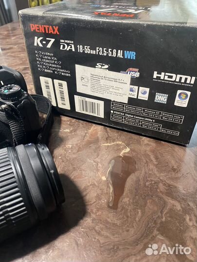 Зеркальный фотоаппарат pentax k7