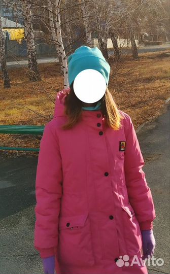 Куртка парка зимняя для девочки 146