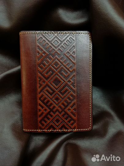 Обложка на паспорт из натуральной кожи