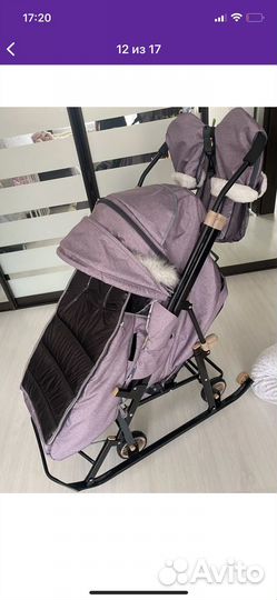 Коляска санки