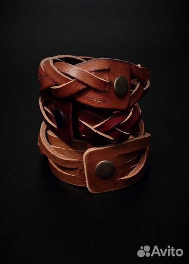 Браслеты из кожи