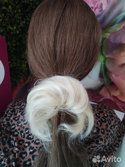 Резинки из натуральных волос