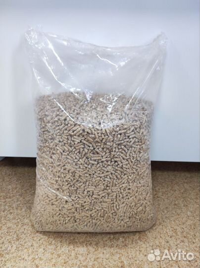 Топливные гранулы пеллеты Фасовка Биг-Бег