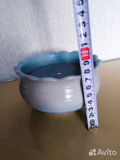 Горшки керамические для цветов 4шт