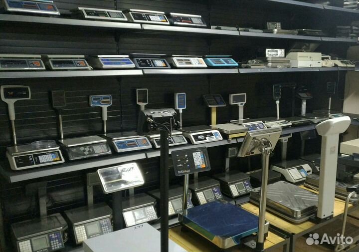 Весы электронные торговые и денежные ящики