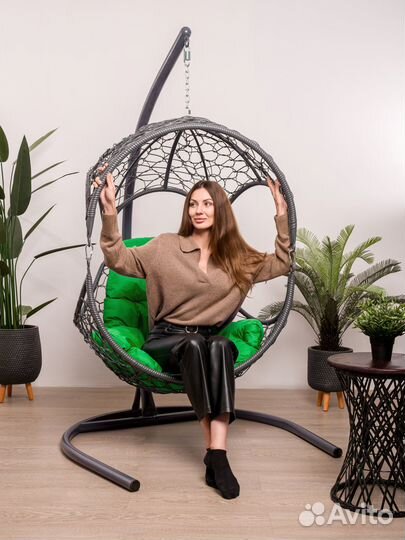 Подвесное кресло-кокон 
