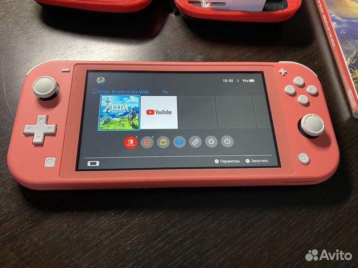 Nintendo Switch Lite + Zelda Breath of the wild