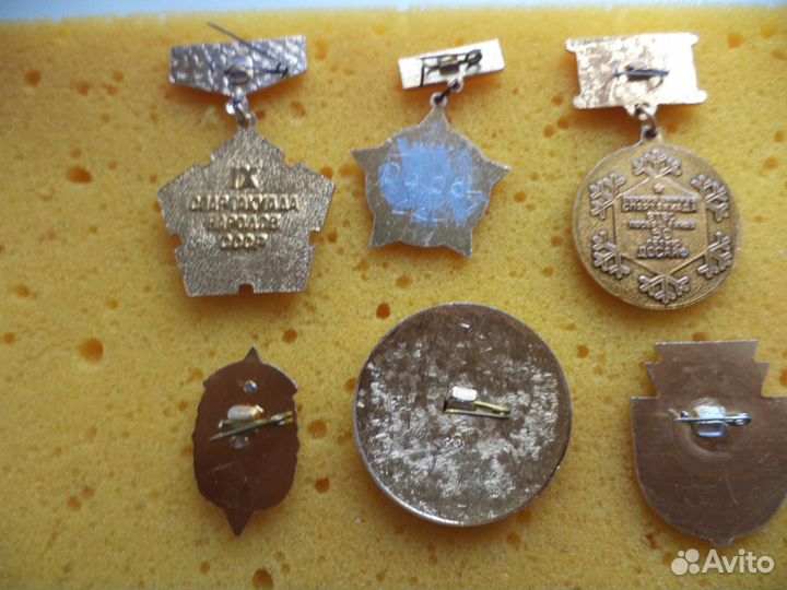 Набор значков 