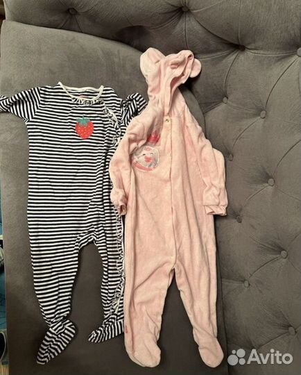Вещи пакетом для девочки 68-86