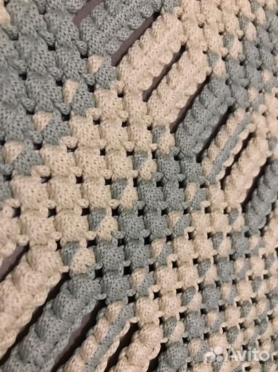 Коврик макраме новый