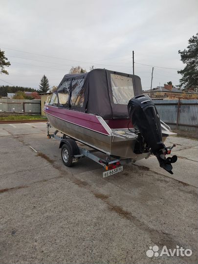 Продам лодку Орионбот с мотором Меркури 100