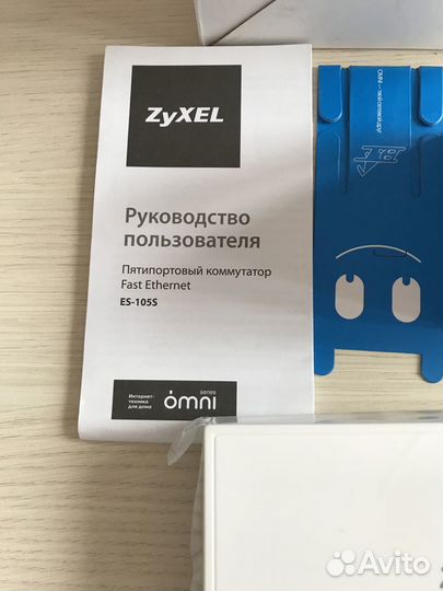 Сетевой коммутатор Zyxel ES-105S Новый