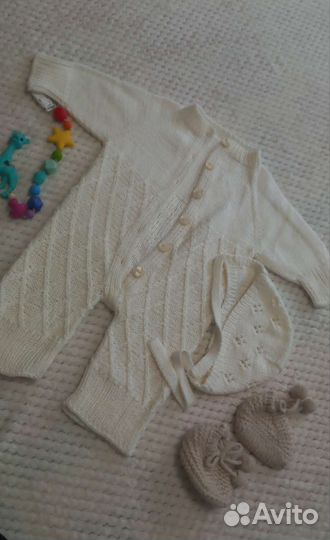 Вязаный комплект