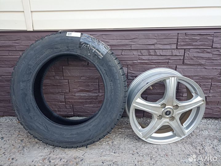Зимняя резина r15 + литьë