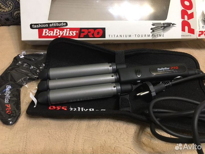 Тройная плойка babyliss