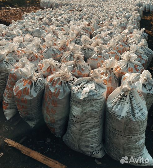 Перегной Чернозëм в мешках