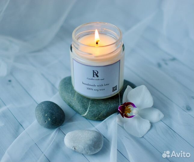 Ароматическая свеча с посланием